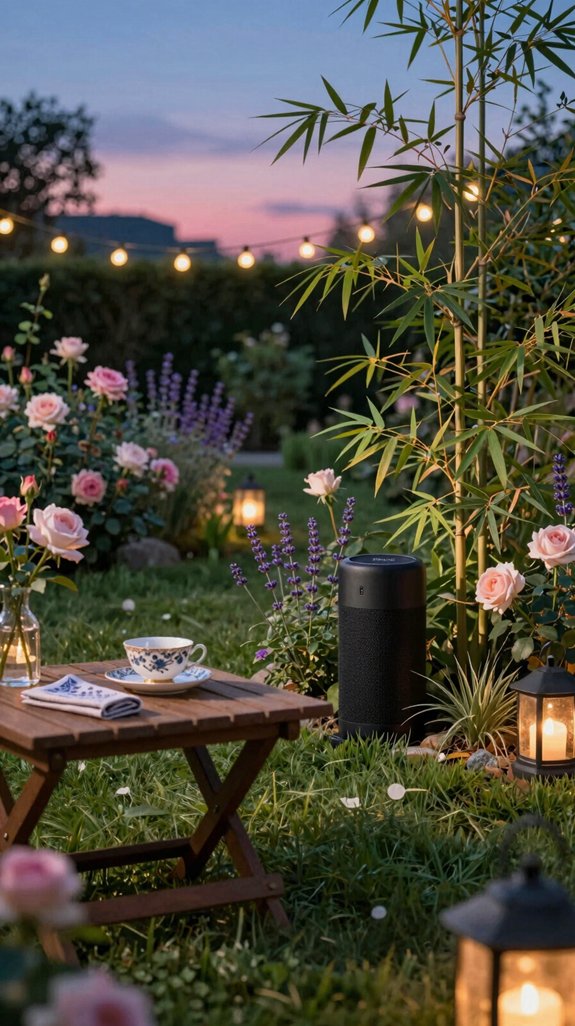 hidden bluetooth garden speaker