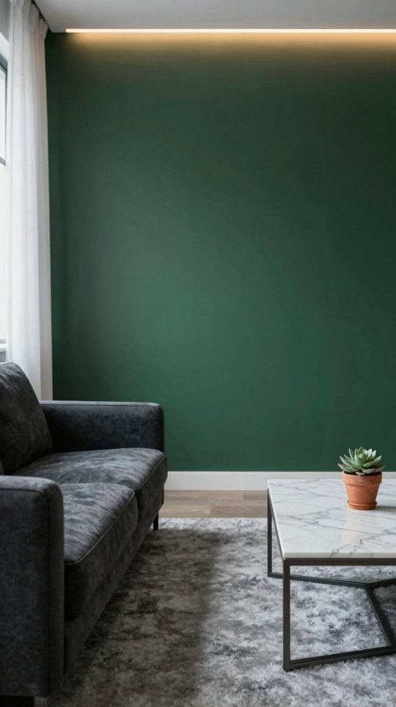 Dark Green Walls: Color Combinations That Feel Bold and Grounded 14 light driven green transformation