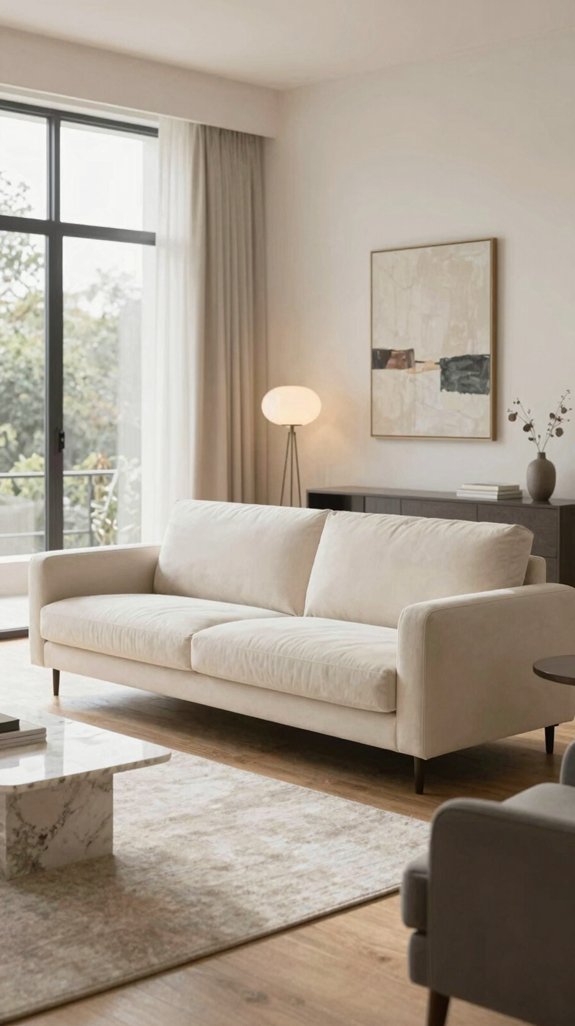 Cream Sofa Color Combinations That Elevate Neutral Spaces 2 light style color harmony