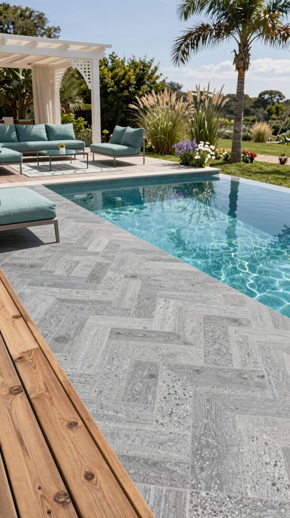 matte finish slip resistant tiles