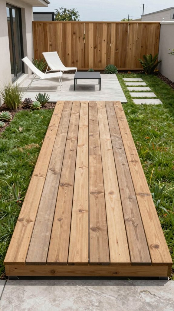 21 Backyard Patio Design Layout Ideas for Functional Spaces 12 minimalist precise wood deck