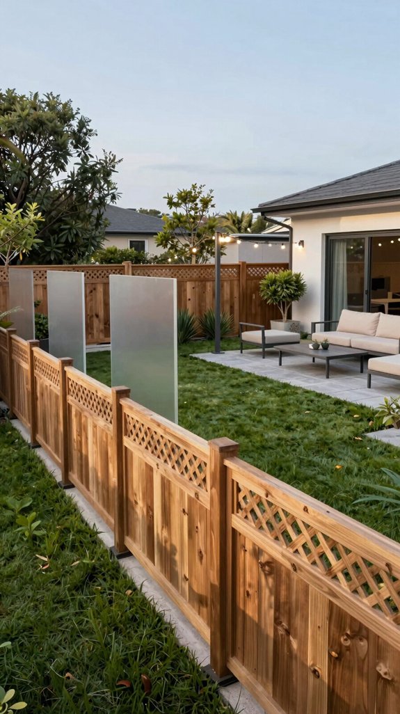 modular fencing defines zones