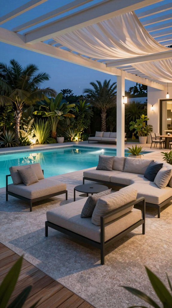 modular lounge interchangeable cushions
