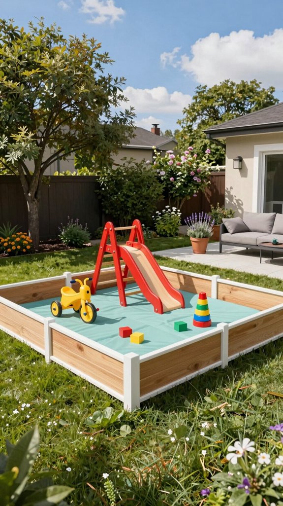 19 House Backyard Ideas for a Beautiful Outdoor Living Space 9 modular recycled plastic play zone