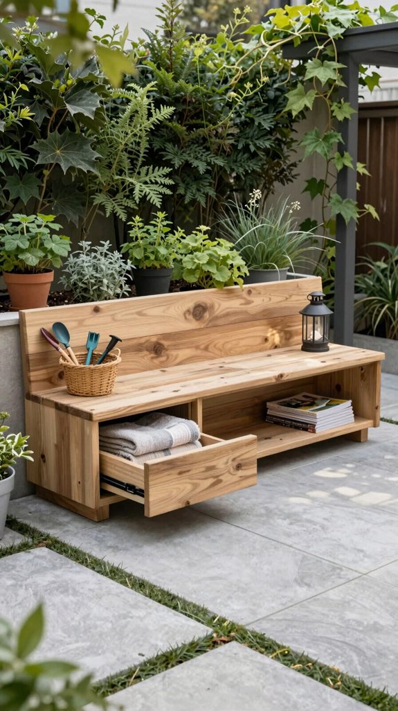 modular storage seating