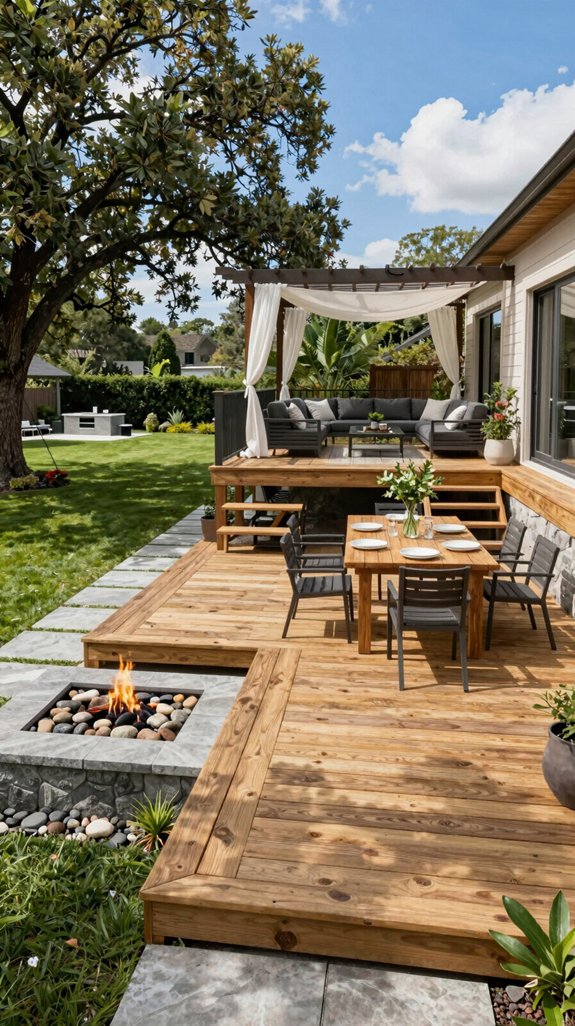 multi level deck design multi level deck design guide