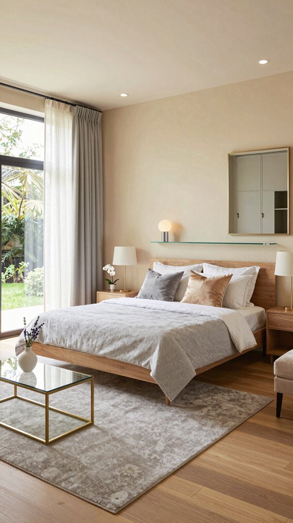 muted gray champagne elegance