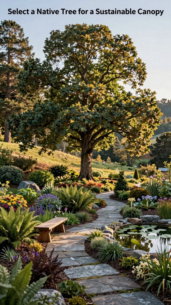 native drought tolerant canopy design