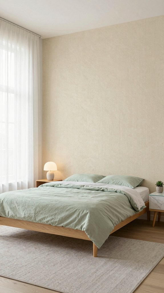 natural light enhances cotton walls