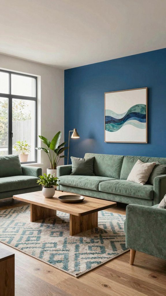 ocean blue coastal harmony