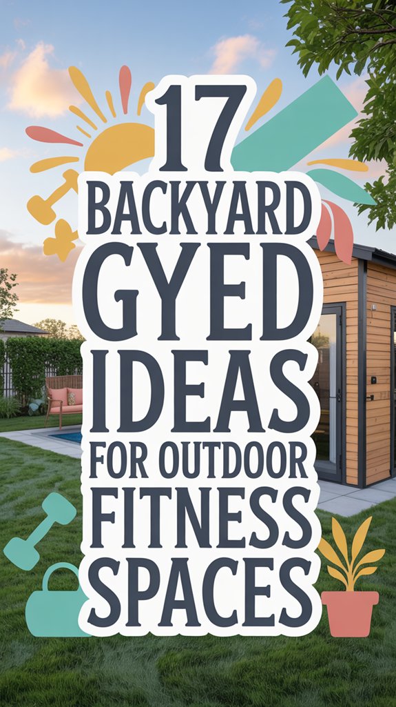 17 Backyard Gym Shed Ideas for Outdoor Fitness Spaces 1 outdoor backyard fitness spaces