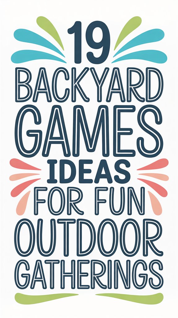 outdoor backyard game ideas