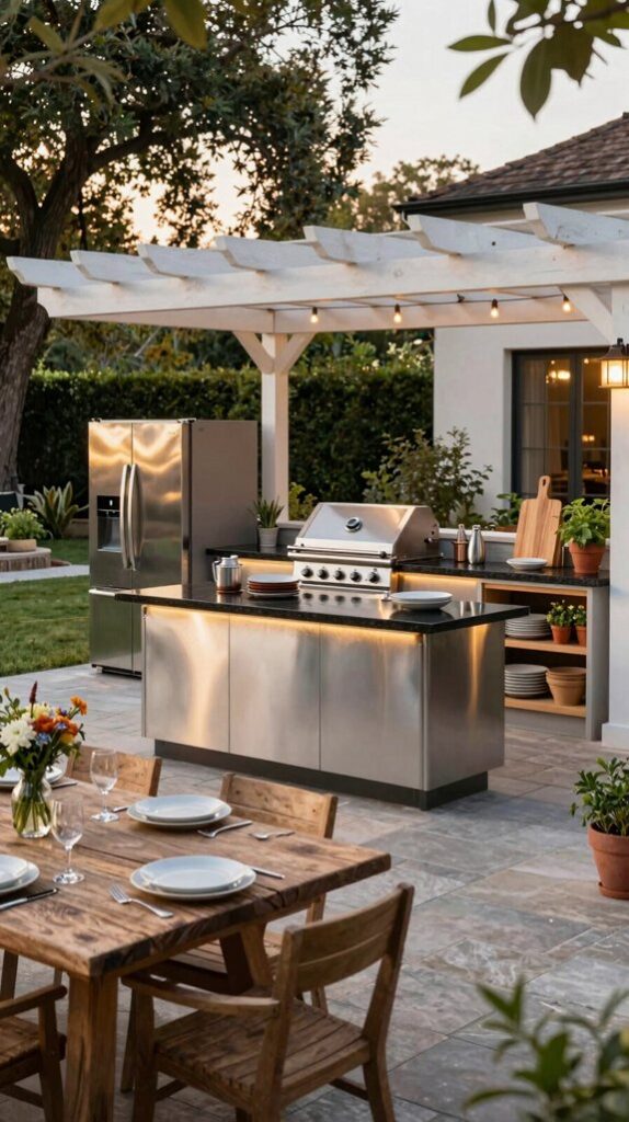 outdoor cooking entertaining ideas