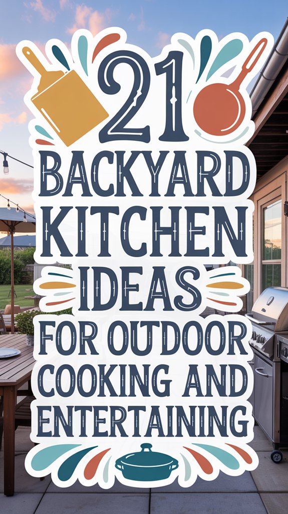 outdoor kitchen entertaining ideas