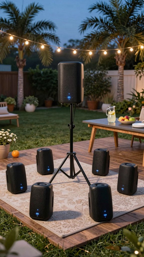 portable bluetooth speaker zones