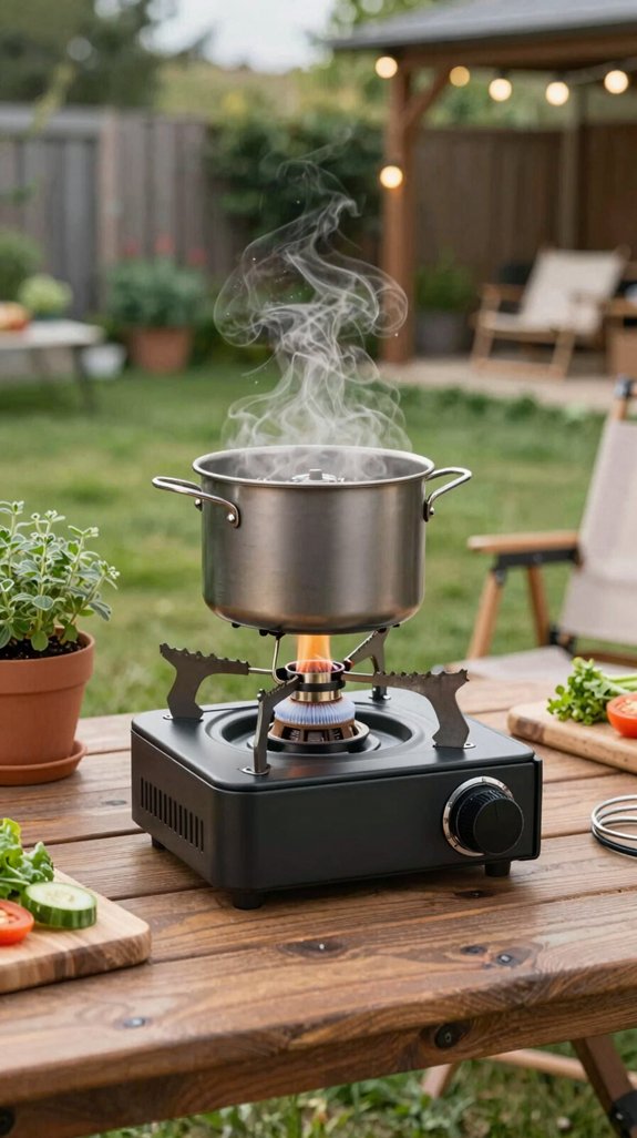 portable stove quick cooking