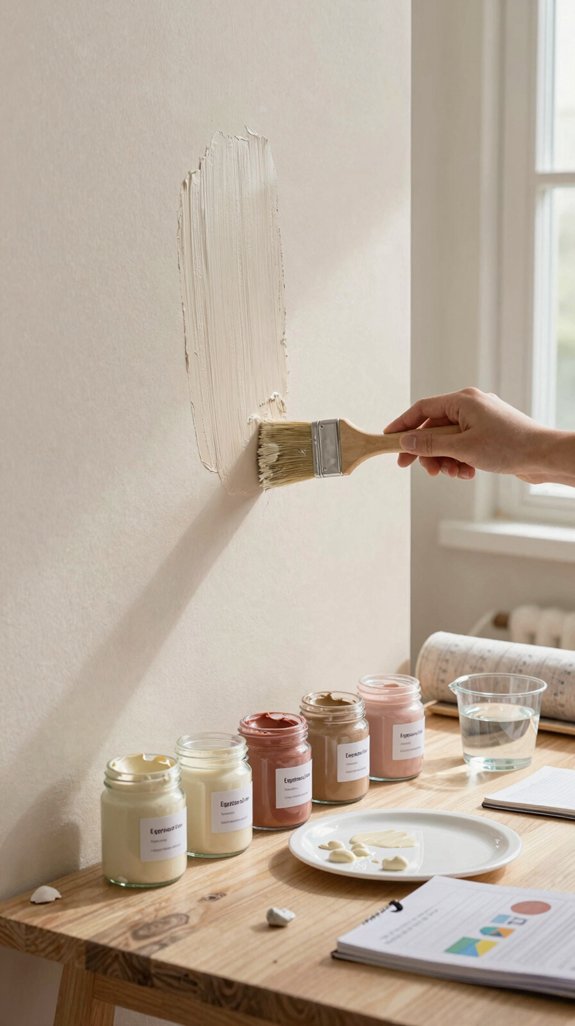 precise pigment mixing instructions