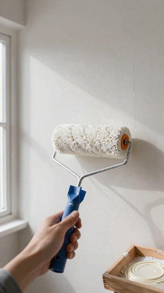 prepare walls for luminous paint