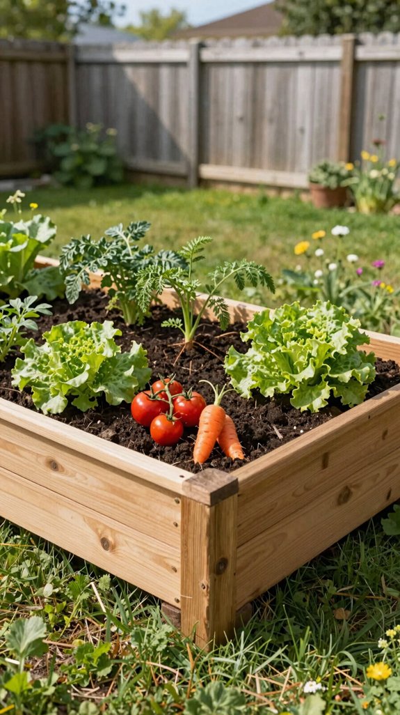 raised bed soil control