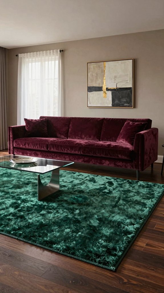 regal jewel tone interior harmony