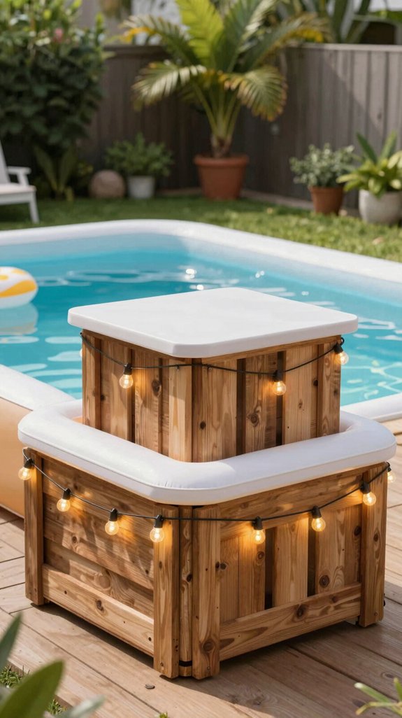 repurposed pallet bar