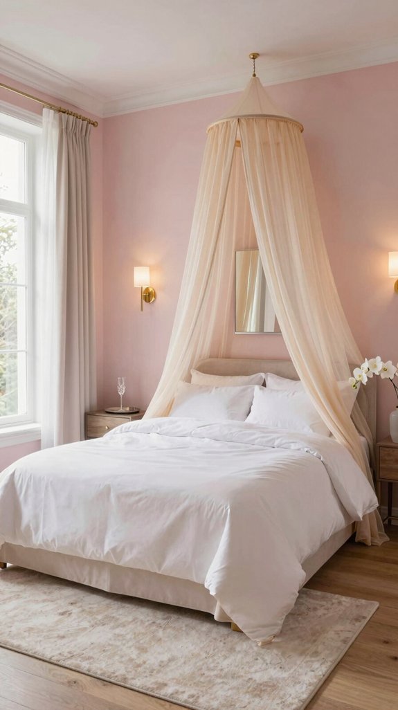 romantic champagne blush palette
