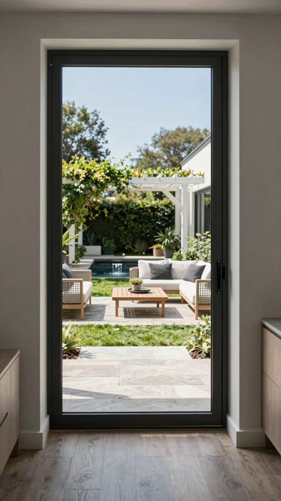 19 House Backyard Ideas for a Beautiful Outdoor Living Space 20 seamless indoor outdoor passage door