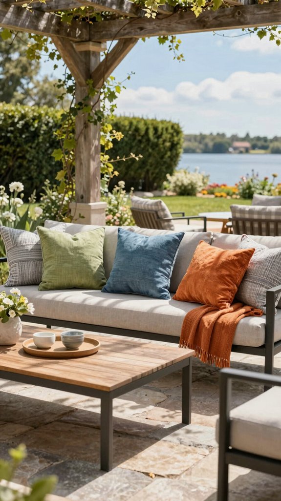 seasonal outdoor textile swaps