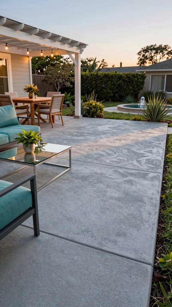 slip resistant polymer finish