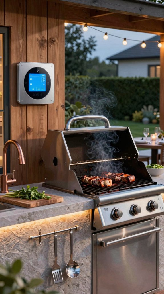 smart grill temperature control