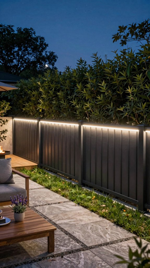 smart motion activated perimeter lighting