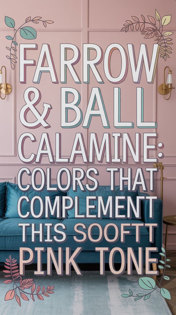 soft pink complement palette