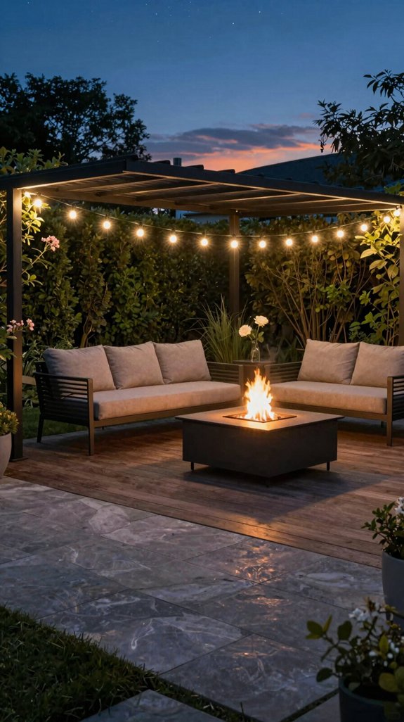 19 House Backyard Ideas for a Beautiful Outdoor Living Space 10 solar powered programmable outdoor lighting