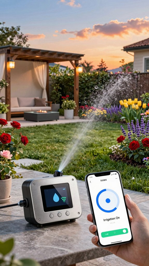 solar powered smart irrigation