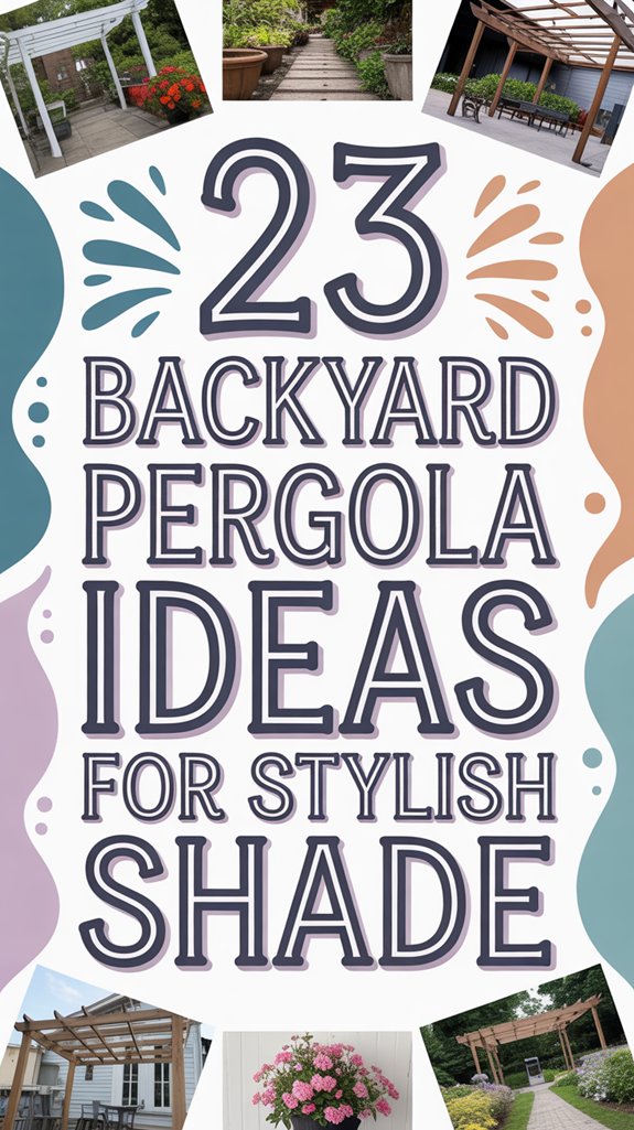 stylish backyard pergola ideas