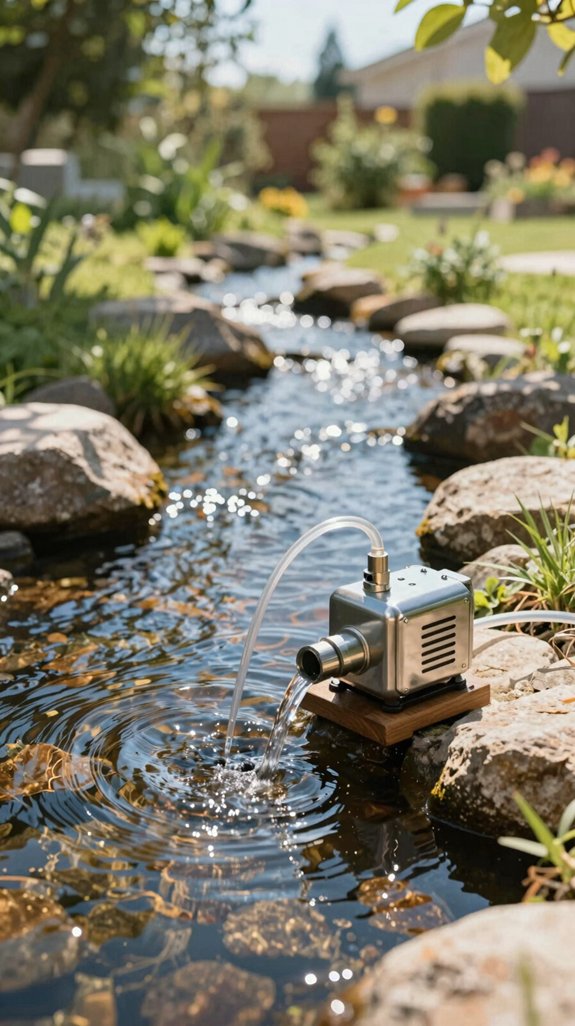 submersible variable speed recirculating pump