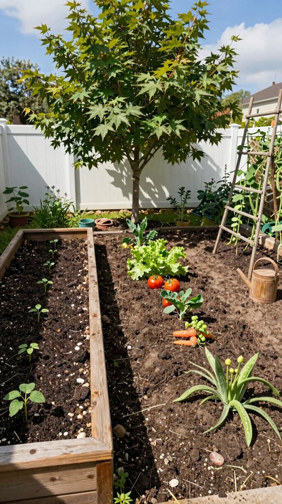 sunlight soil spacing guidelines
