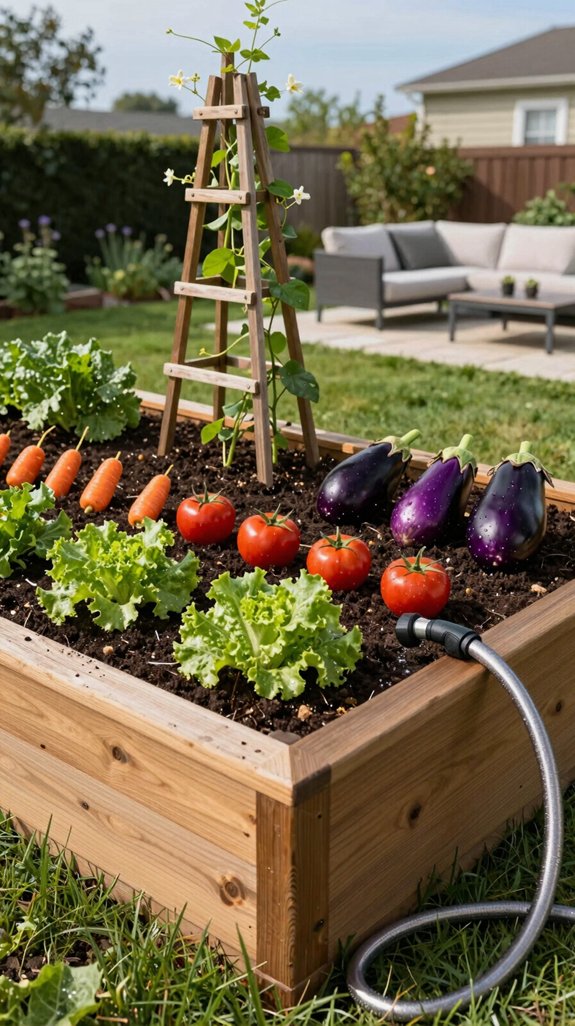 19 House Backyard Ideas for a Beautiful Outdoor Living Space 11 sustainable modular raised garden