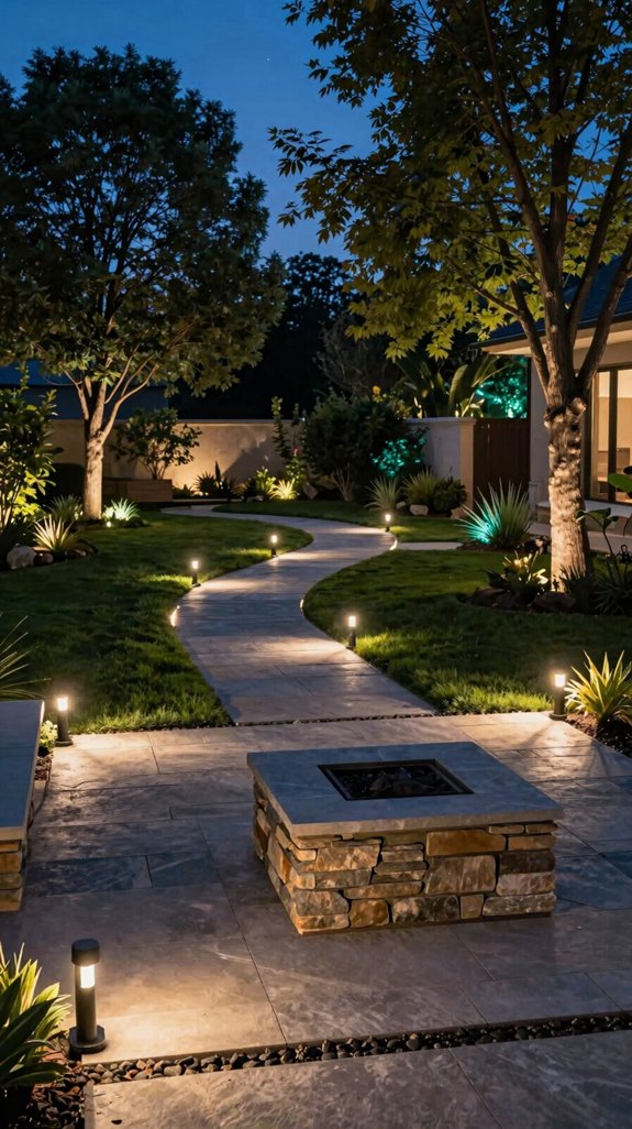 sustainable motion sensing landscape lighting