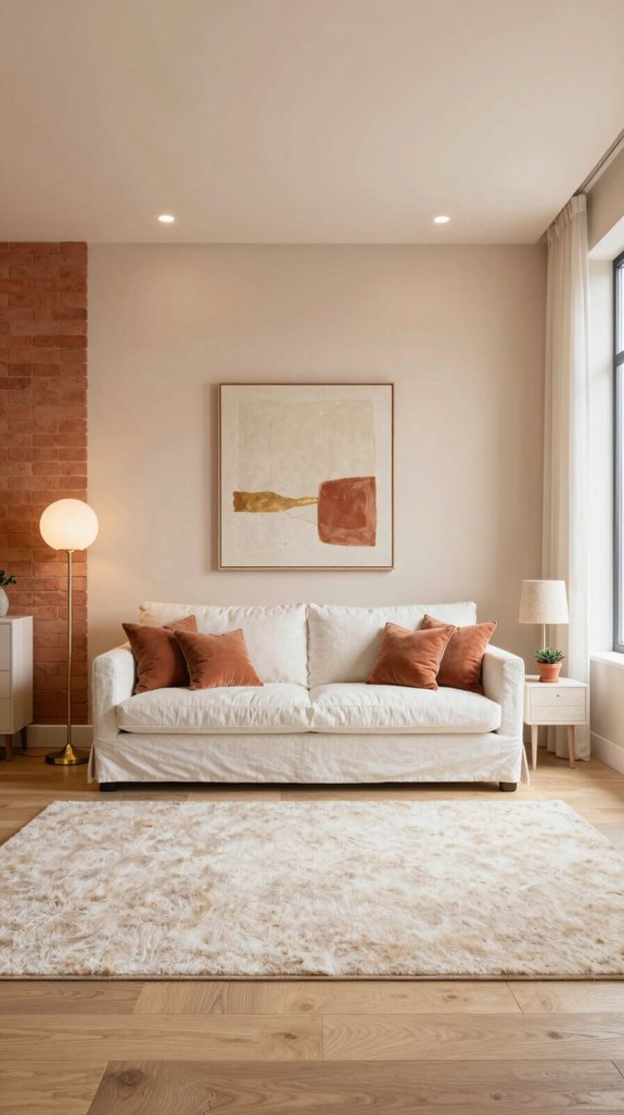 terracotta champagne rustic harmony