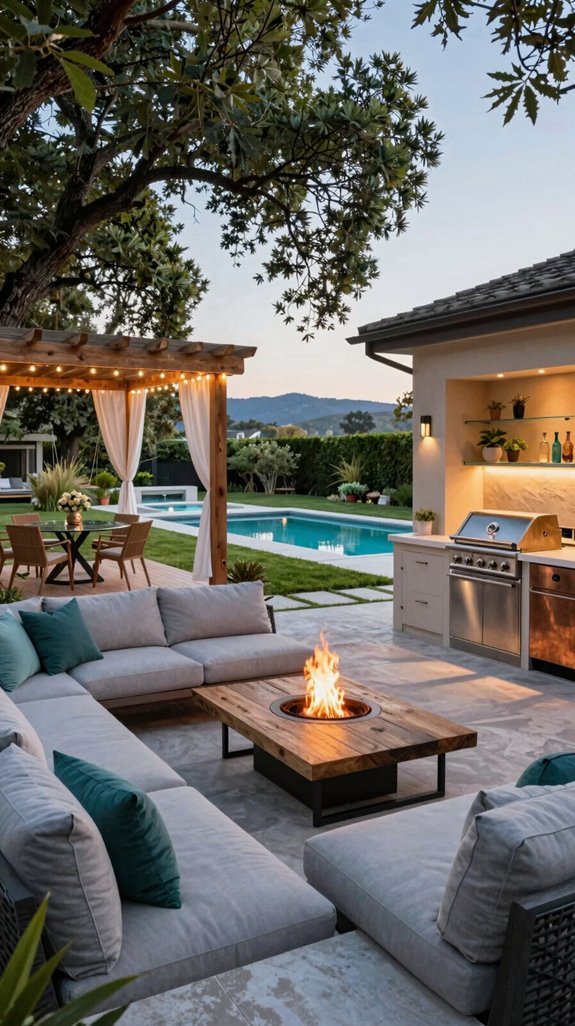 ultimate outdoor backyard living