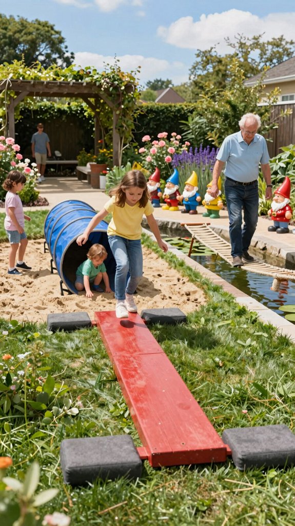 versatile backyard obstacle course