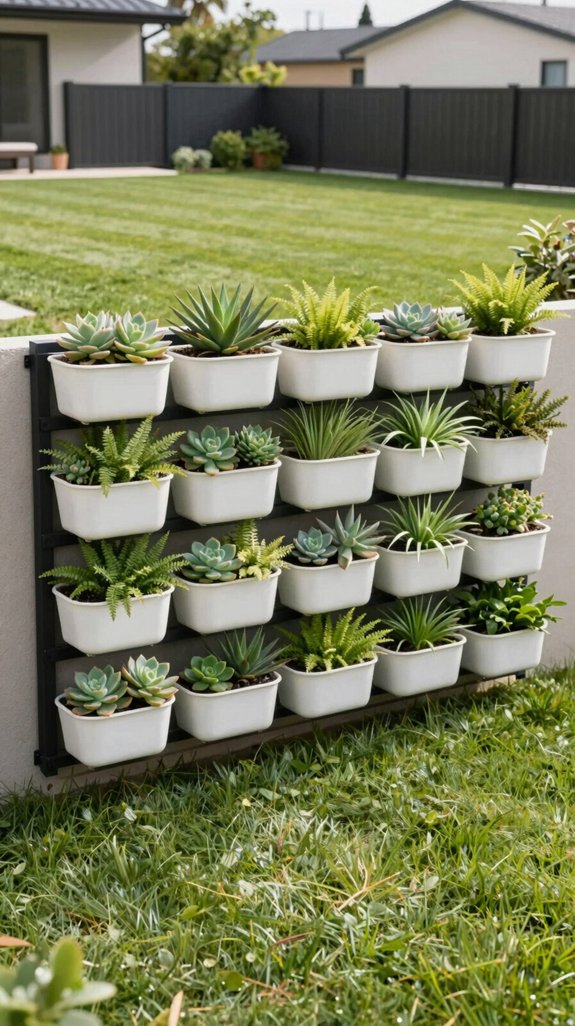 vertical planter living wall