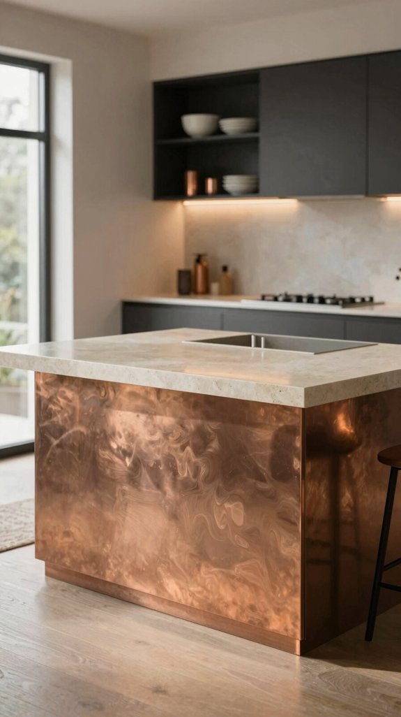 warm ivory countertops