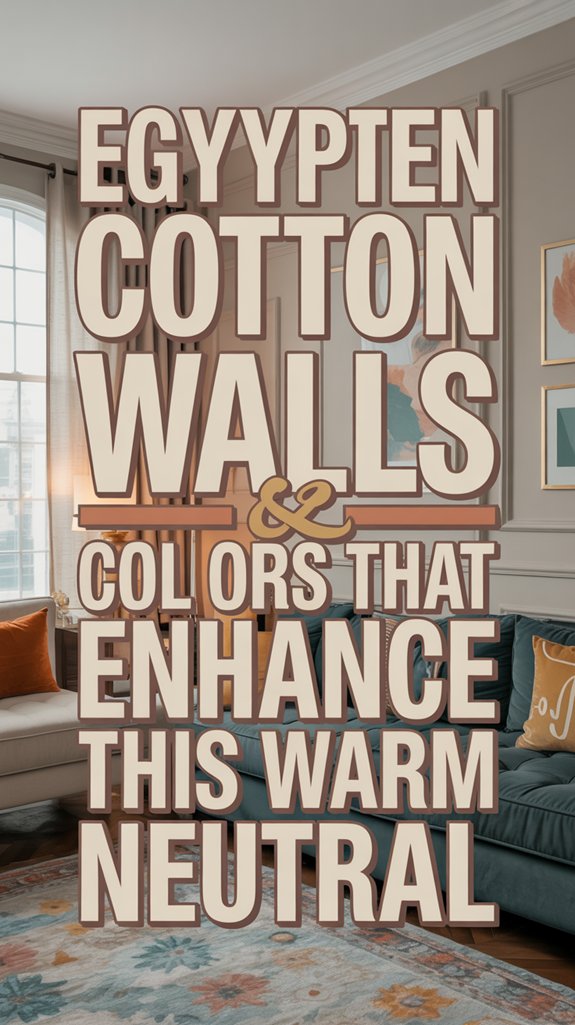 Egyptian Cotton Walls: Colors That Enhance This Warm Neutral - Home ...
