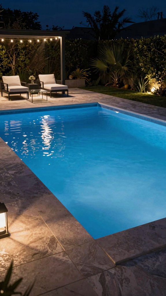 waterproof rgbw pool illumination
