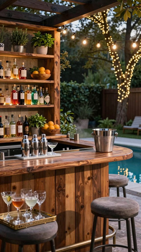 weather proof cocktail bar