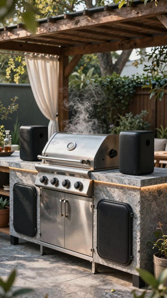 weather proof kitchen sound system