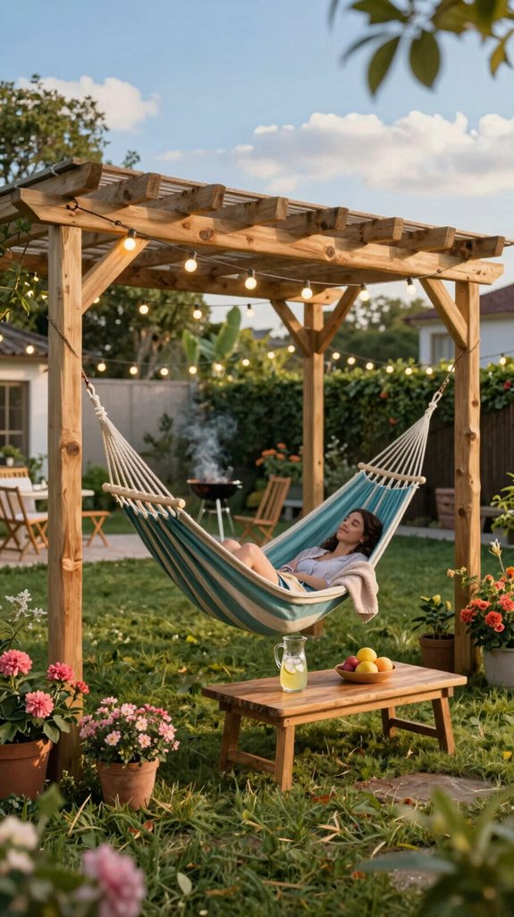 weather resistant hammock lounge