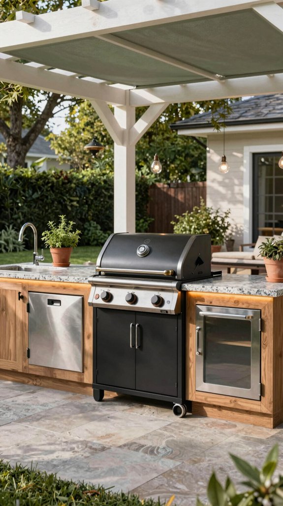 weather resistant smart grill